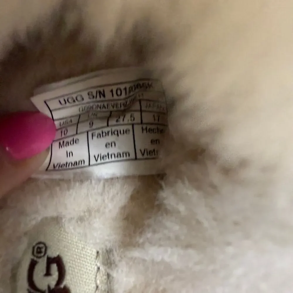 UGG Kids Cozy II Suede Leather Slippers‎ 10C